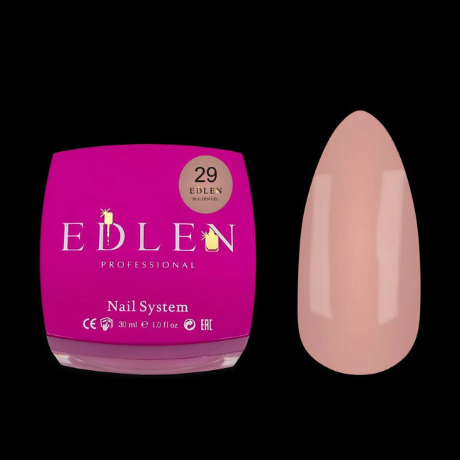 Гель-лак Edlen Builder Gel №29 «Офис» Какао с молоком 30 мл
