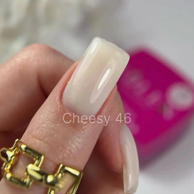 Гель для наращивания Edlen Builder Gel №46 "Cheesy" Крем 15 мл