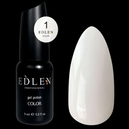 Edlen Gel-Polish-Farbe №01 Weiß 9ml