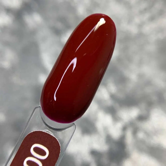 Edlen Gel-Nagellack Farbe Nr. 100 Granatbraun 9ml