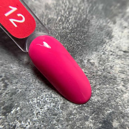 Edlen Gellack-Farbe Nr. 12 Dunkelmagenta 9 ml