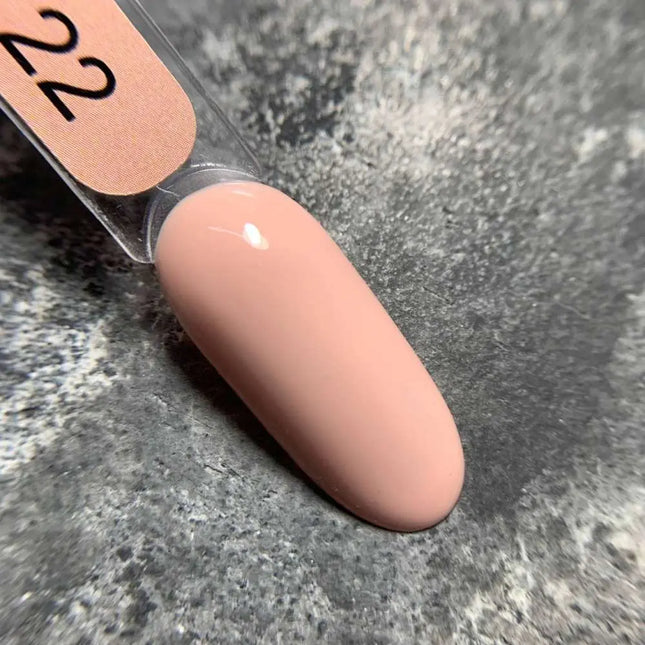 Edler Gel-Lack Farbton Nr. 22 Pfirsichbeige 9ml