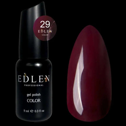 Edlen Gel-Nagellack, Farbe Nr. 29 „Reife Kirsche“, 9 ml
