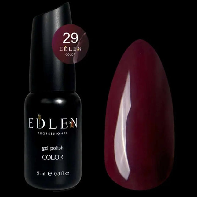 Edlen Gel-Nagellack, Farbe Nr. 29 „Reife Kirsche“, 9 ml