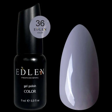Edler Gel-Nagellack, Farbe Nr. 36 Grauviolett, 9ml