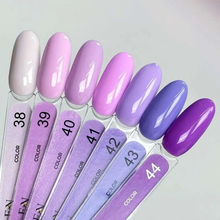 Edler Gel-Nagellack Farbe №41 Pink-Lila 9ml