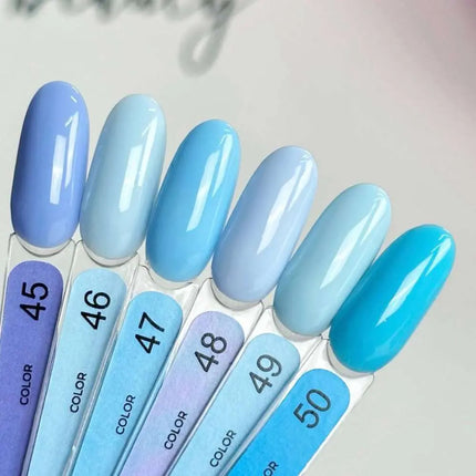 Edler Gel-Nagellack in der Farbe №49 Cold Mint, 9ml