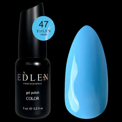 Edler Gel-Nagellack, Farbe Nr. 47 Blau, 9 ml
