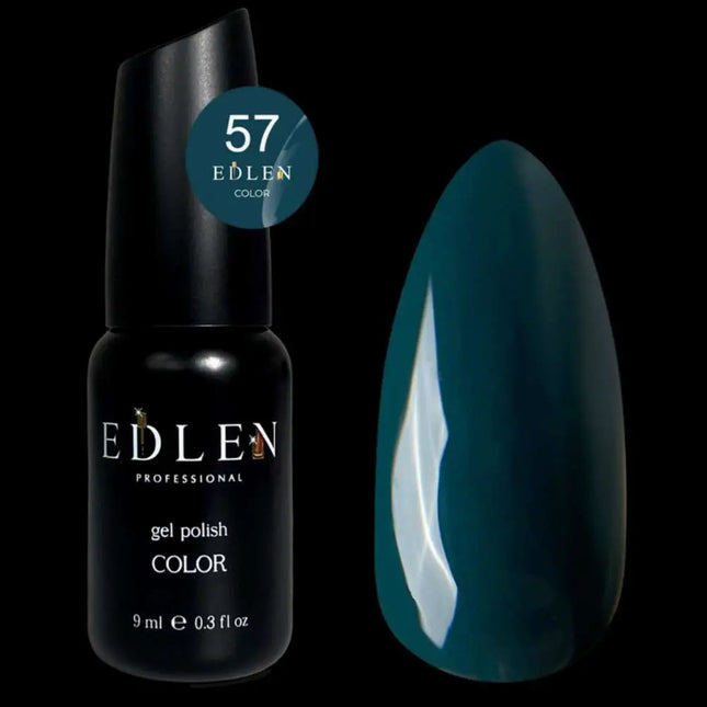 Edler Gel-Nagellack, Farbe Nr. 57 Viridian, 9 ml