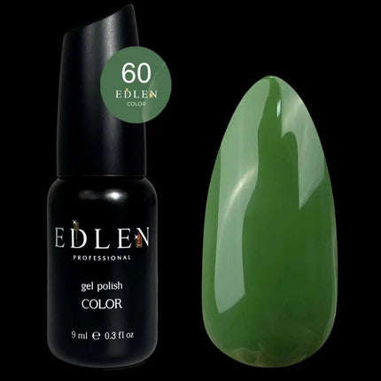 Edlen Gel-Nagellack Farbe Nr. 60 Spargelgrün 9ml