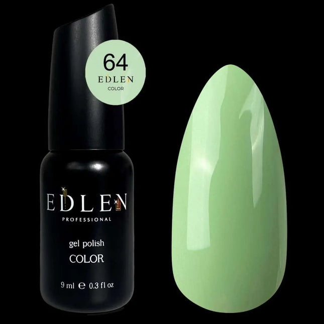 Edler Gel-Nagellack, Farbe Nr. 64 Mintgrün, 9 ml
