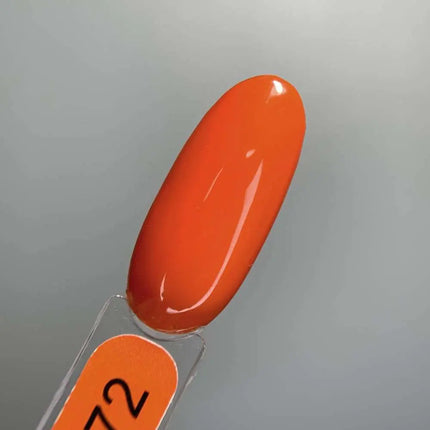 Гель-лак Edlen, колір №72 «Гарбузовий помаранчевий», 9ml