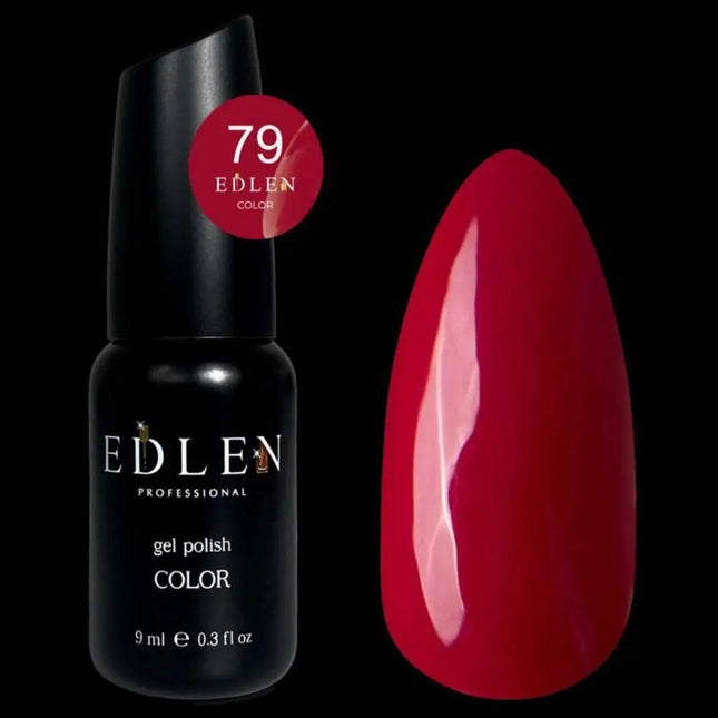 Edlen Gel-Nagellack Farbe Nr. 79 Hellrubin 9 ml