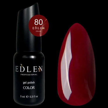 Edler Gelpolitur-Farbton Nr. 80 Bordeaux-Pflaume 9ml