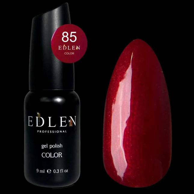 Edler Gel-Nagellack, Farbe Nr. 85 „Ripe Cherry Metallic“, 9 ml