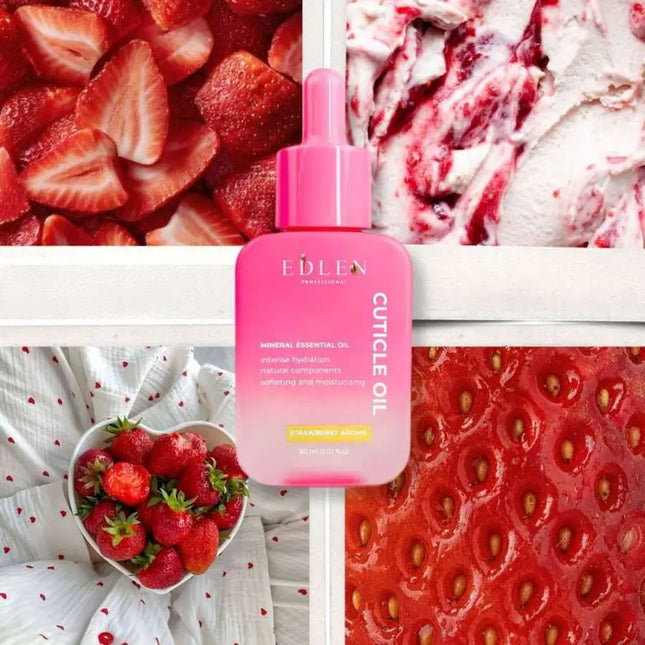 Cuticle Oil Edlen Strawberry Aroma 30ml