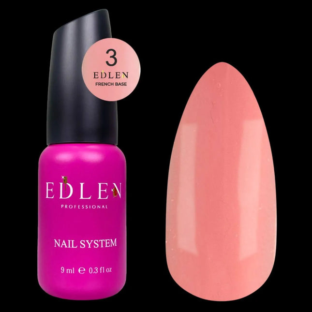Edler French Grundlack Flash Nr. 3 Pfirsich 9ml