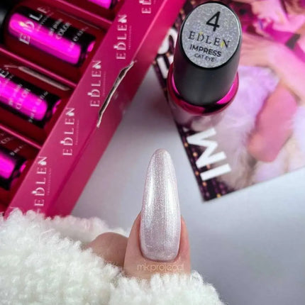 Edlen Cat Eye Impress №4 Pale Pink 9ml