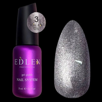 Edler Cat-Eye-Glitzer №3 Cold Lavender 9ml