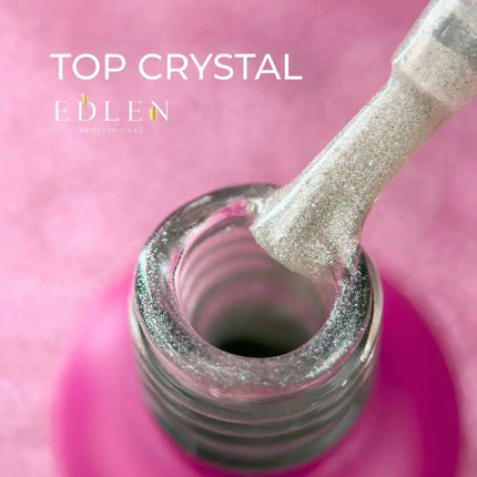 Edler Decklack Crystal UV mit silbernem Schimmer 9ml