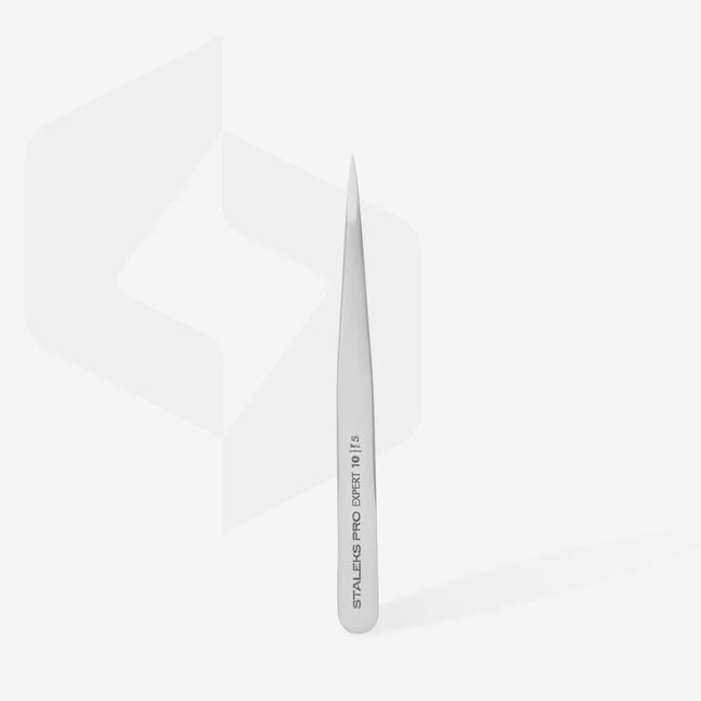 Eyebrow tweezers Staleks Pro Expert 10 Type 5 TE-10/5 - Eyebrow tweezers