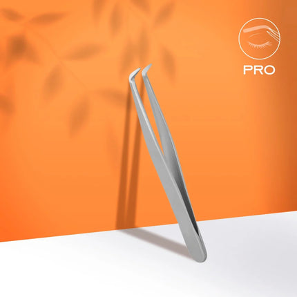 Eyelash tweezers Staleks Pro Expert 10 Type 1 TE-10/12 - Eyelash tweezers