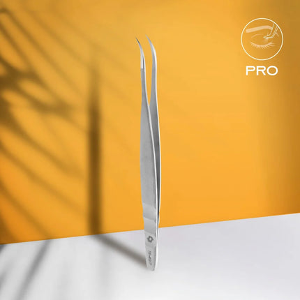 Eyelash tweezers Staleks Pro Expert 40 Type 7 TE-40/7 - Eyelash tweezers