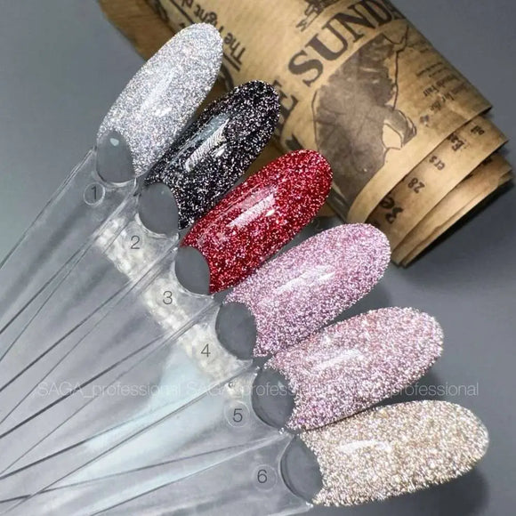 Saga Fiery Gel Polish №02 Schwarz 10ml