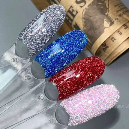 Saga Fiery Gel-Lack №39 Tiefblau 9ml