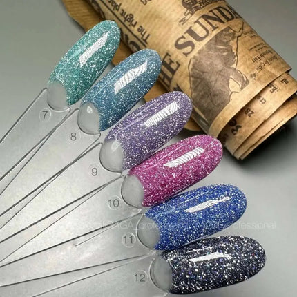 Saga Fiery Gel-Nagellack Nr. 07 Jade 10ml