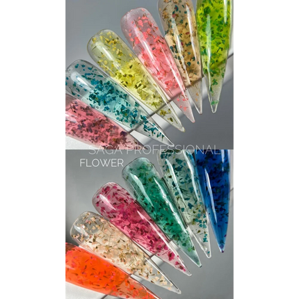 Flower Gel №12 5 ml Saga Professional - Gel paint