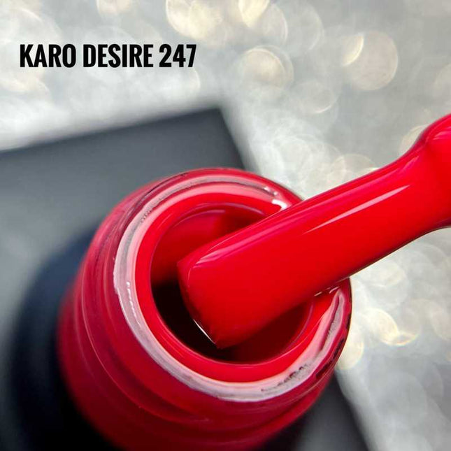 Гель-лак Desire 230 Safety orange 8ml KARO