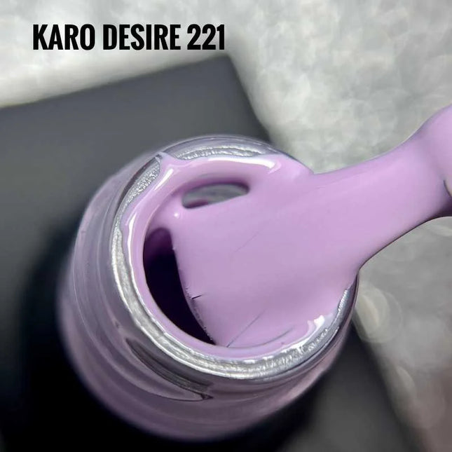 Gel Polish Desire 221 Mauve 8ml KARO - Gel Nail Polish