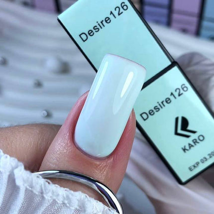 Gel Polish Desire №126 mint blue 8ml KARO