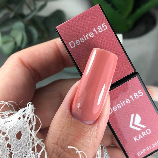Gel Polish Desire №185 brick pink 8ml KARO