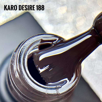 Gel-Lack Desire №187 dunkelorange 8ml KARO