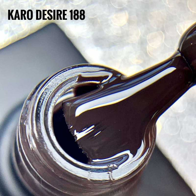 Gel Polish Desire №188 night brown 8ml KARO