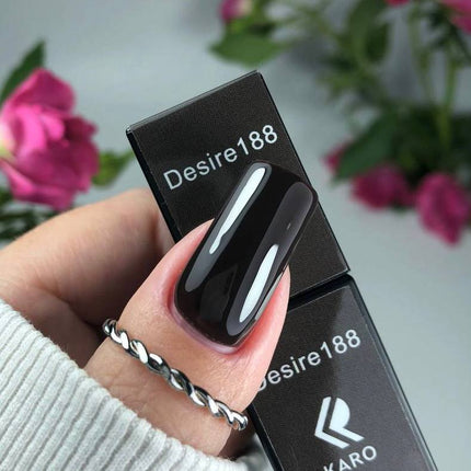 Gel-Lack Desire №187 dunkelorange 8ml KARO