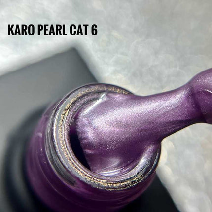 Gel Polish Cat Eye Perle №2 Bronze 10ml KARO