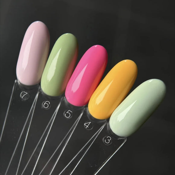 Gel Polish Saga 4 Orange 10 ml - Gel Nail Polish