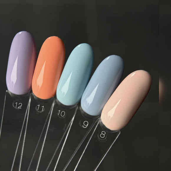 Gel Polish Saga 8 Peach 10 ml - Gel Nail Polish