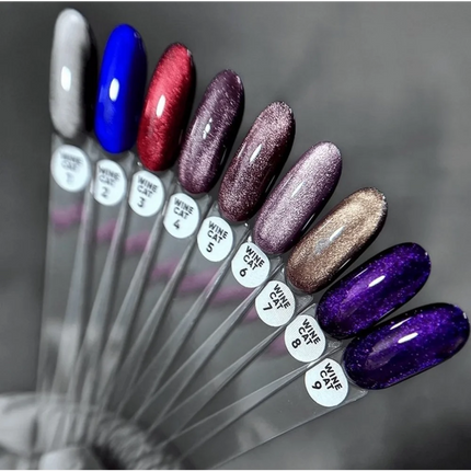 Gel polish Wine Cat №5 10 ml Saga Professional - Gel Nail Polish