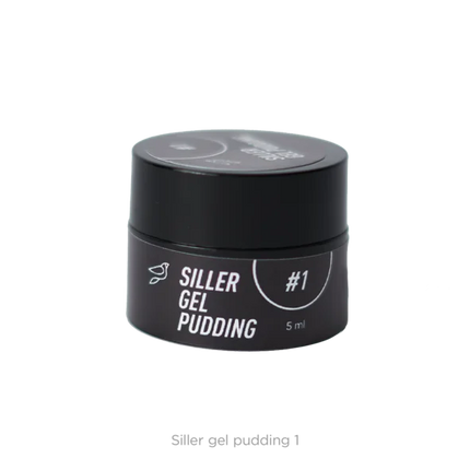 Gel Pudding №1 BLACK 5 ml Siller - Gel pudding