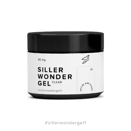 Gel WONDER One Phase UV/LED №1 30 ml Siller - Gel