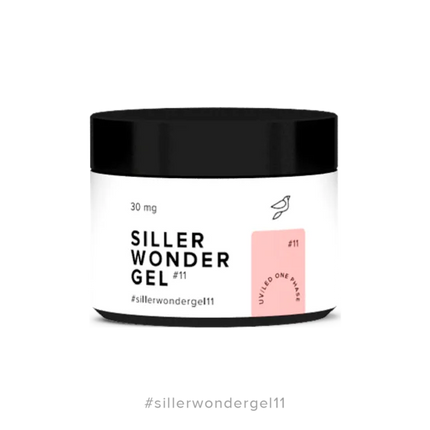 Gel WONDER One Phase UV/LED №11 30 ml Siller - Gel