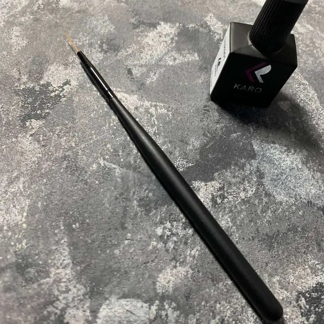 Nagelbürsten-Liner Habibi schwarz 15 mm