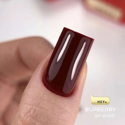 HEYLOVE Gel-Nagellack Burberry 15ml - Weinrot