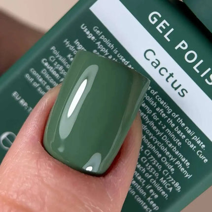HEYLOVE Gel-Nagellack Cactus 15ml - Tannengrün