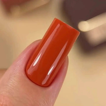 HEYLOVE Gel-Nagellack East 15ml - Orangebraun