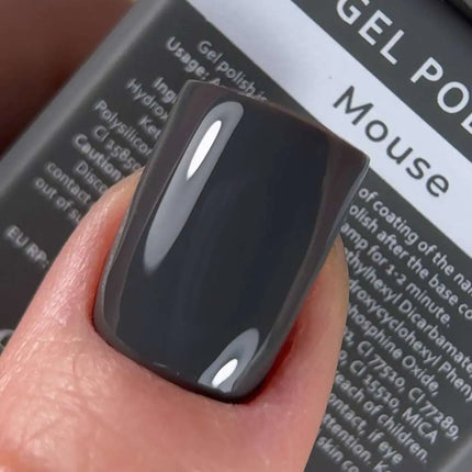 HEYLOVE гель-лак Mouse 15ml - тёмно-серый
